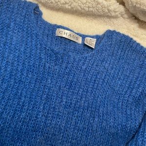 Chaus fuzzy sweater